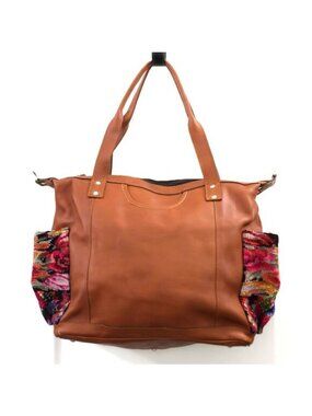 Guatemalan Convertible Bag | 100% Full-Grain Leather Vintage Huipil | Unique Bag
